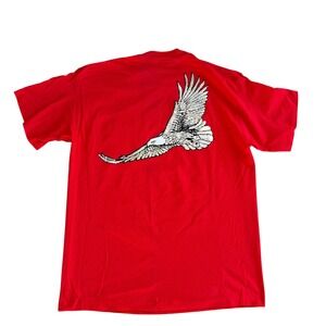 Vintage Winston Eagle Red Pocket T-Shirt‎ American Born XL Marlboro Vibes
